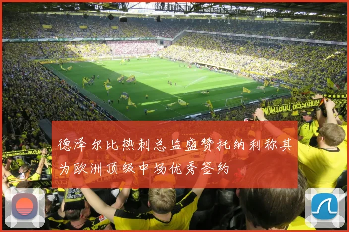 德泽尔比热刺总监盛赞托纳利称其为欧洲顶级中场优秀签约